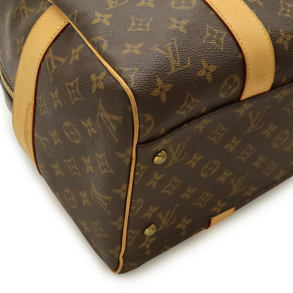 LOUIS VUITTON Brown Monogram Carryall Boston Bag - Picture 4 of 9